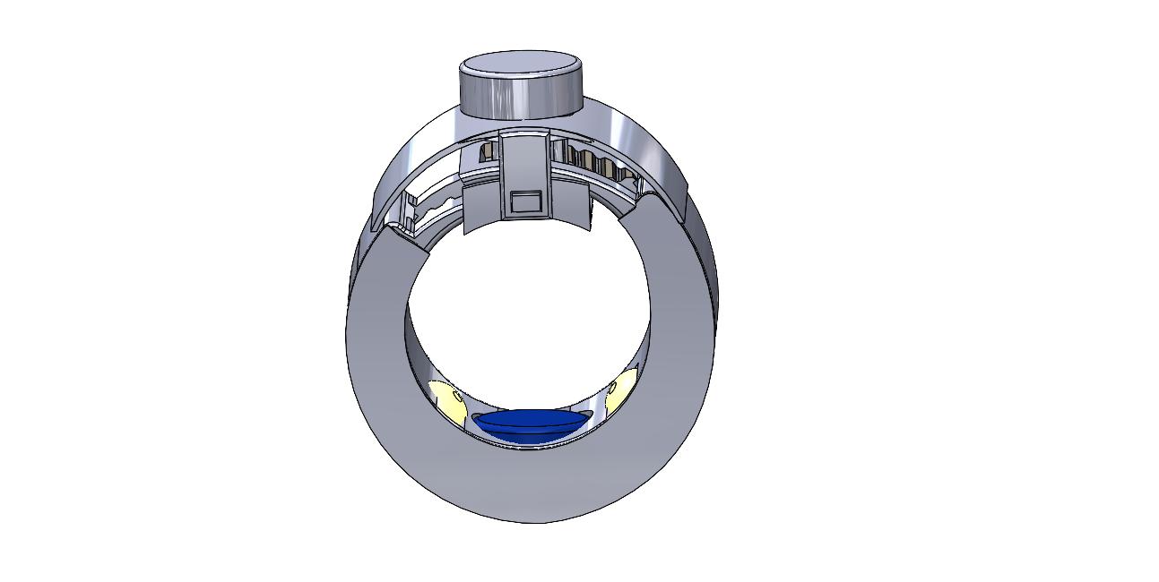 CAD Design and 3D Printed Ring